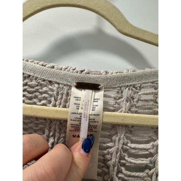 Free People Honey Cable Pullover size XS - Picture 8 of 8